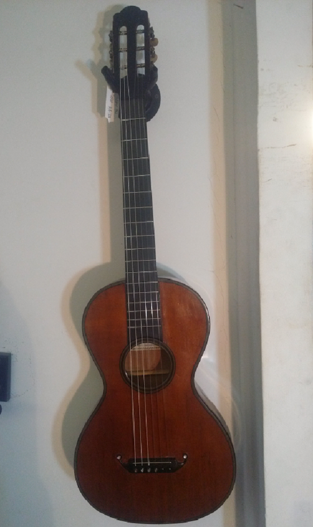 Biedermeier Gitarre Unbekannter Herkunft Bild